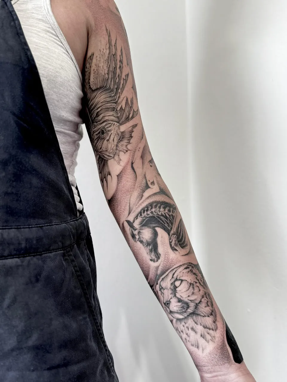 Large sleeve piece done over the course of 2 weeks