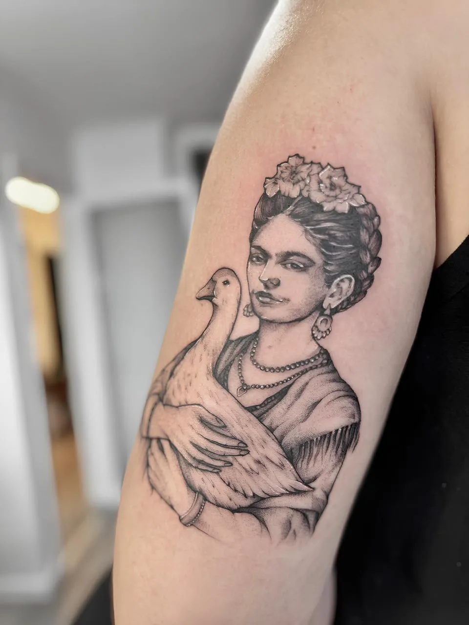 Upper arm piece