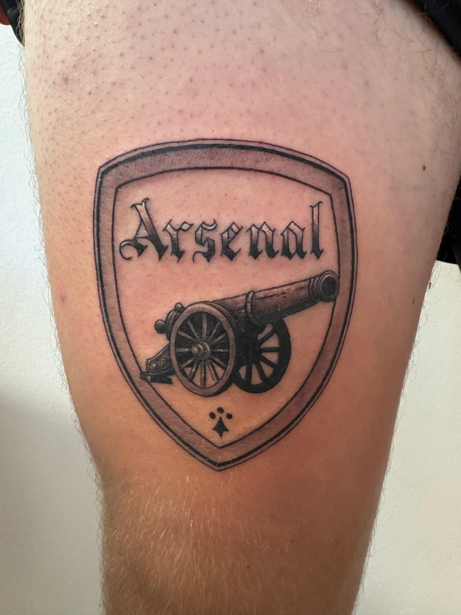 Arsenal thigh piece